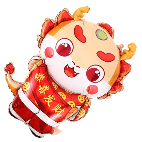 FRCOLOR Jahr Des Drachen Luftballons Chinesisches Neujahr Partydeko Geburtstag Dekoration mit Lebensechtem Drachenmotiv für Familienfest und Frühlingsfest FRCOLOR Jahr Des Drachen Luftballons Chinesisches Neujahr Partydeko Geburtstag Dekoration mit Lebensechtem Drachenmotiv für Familienfest und Frühlingsfest von FRCOLOR