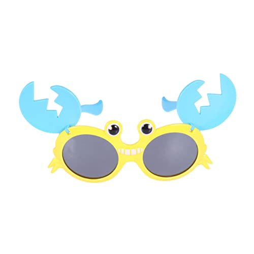 FRCOLOR Krabben Sonnenbrille Kinderbrille Cartoon Geburtstags Sonnenbrille Tier Sonnenbrille Lustige Tierbrille Sonnenbrille Cartoon Brille Krabben Zubehör Für Gelb FRCOLOR Krabben Sonnenbrille Kinderbrille Cartoon Geburtstags Sonnenbrille Tier Sonnenbrille Lustige Tierbrille Sonnenbrille Cartoon Brille Krabben Zubehör Für Gelb von FRCOLOR
