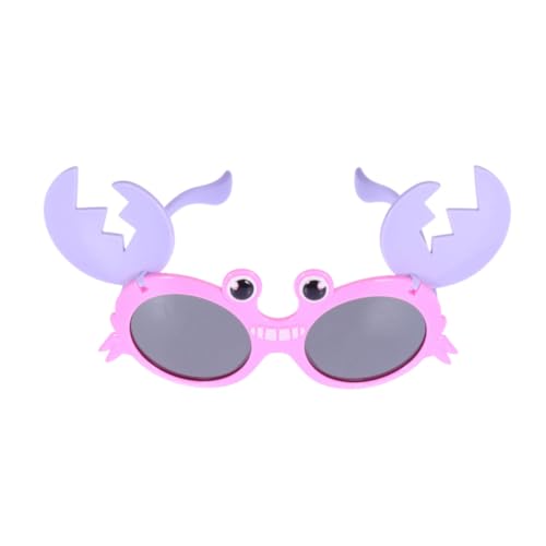 FRCOLOR Krabbenstyling - Kindersonnenbrille groß Stütze party decoration party dekoration party accessoires für Teenager Party- aus Kunststoff Rosa von FRCOLOR
