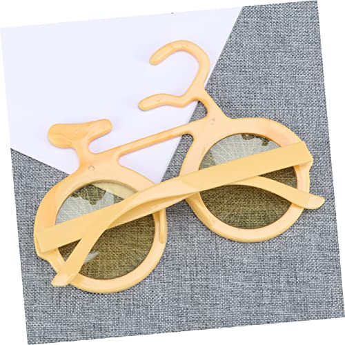 FRCOLOR Lustige Partybrille Fahrrad Design Gelb Leichtes Robust Material Spaßige Foto Requisite für Erwachsene für Festival Karneval Geburtstag und Kostümparty FRCOLOR Lustige Partybrille Fahrrad Design Gelb Leichtes Robust Material Spaßige Foto Requisite für Erwachsene für Festival Karneval Geburtstag und Kostümparty von FRCOLOR