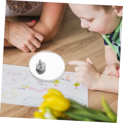 FRCOLOR Metall Fidget mit Praktischem Ständer Stressabbauendes Desktop für Büro Teenager und Erwachsene Kreatives Design als Geschenk und Party Mitgebsel von FRCOLOR