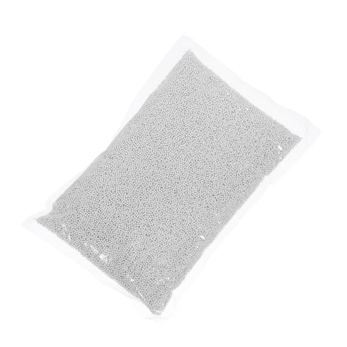 FRCOLOR Metall Mini Beads für Nageldesign Silberne Dekorative Nail Art Studs Langlebige Verschleißfeste Maniküre Accessoires für Kreative DIY Nagelkunst Vielseitig für Nagelformen von FRCOLOR