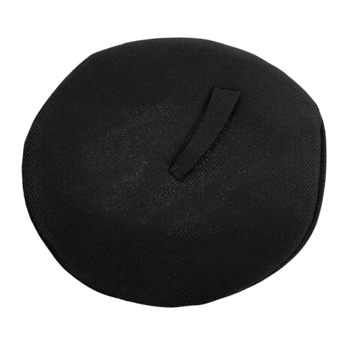 FRCOLOR Miniatur Baskenmütze Schwarz Baumwolle Kleine Puppe Hut Dekoration Leicht Stylisch Für DIY Puppenkleidung Cosplay Party Zubehör FRCOLOR Miniatur Baskenmütze Schwarz Baumwolle Kleine Puppe Hut Dekoration Leicht Stylisch Für DIY Puppenkleidung Cosplay Party Zubehör von FRCOLOR