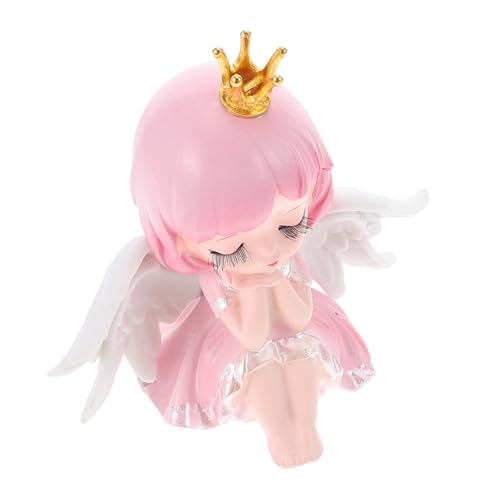 FRCOLOR Miniatur Engel Mädchen Tortendeko Rosa Niedliche Kuchenfigur für Geburtstage Babyshowers Partys Zauberhafte Tortendekoration Mädchenstatue Kuchenaufsatz FRCOLOR Miniatur Engel Mädchen Tortendeko Rosa Niedliche Kuchenfigur für Geburtstage Babyshowers Partys Zauberhafte Tortendekoration Mädchenstatue Kuchenaufsatz von FRCOLOR