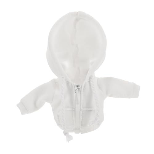 FRCOLOR Miniatur Hoodie für Puppen Niedliche Kleidung für Kleine Puppen für Puppenhaus Zubehör Fördert Kreatives und Realistische Outfits von FRCOLOR
