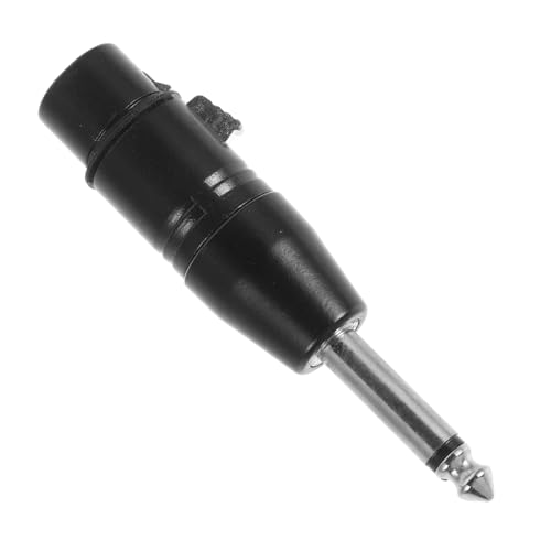 FRCOLOR Mono Xlr Audio Adapter Hochwertiger Plug Play Tragbarer Mikrofonkonverter für Einfache Verbindungen für Verschiedene Geräte von FRCOLOR
