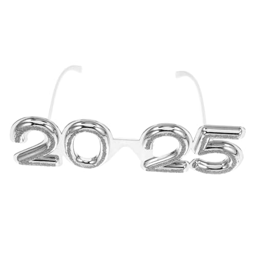 FRCOLOR Neujahrsbrille Lustige Dekorationsbrille für Partys Festivalzubehör für Familienfeiern Fotomöglichkeiten zur Feier FRCOLOR Neujahrsbrille Lustige Dekorationsbrille für Partys Festivalzubehör für Familienfeiern Fotomöglichkeiten zur Feier von FRCOLOR