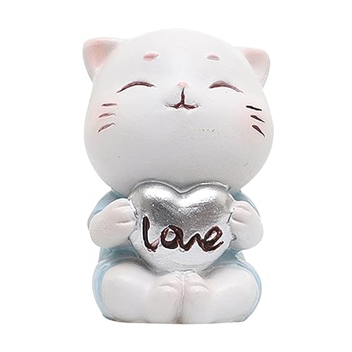 FRCOLOR Entzückender Cartoon Kuchenschmuck Harz Kuchenornament für Katzenliebhaber Lustige Kuchendekoration Auto und Wohnzimmerschmuck Geschenkidee für Geburtstagsfeiern FRCOLOR Entzückender Cartoon Kuchenschmuck Harz Kuchenornament für Katzenliebhaber Lustige Kuchendekoration Auto und Wohnzimmerschmuck Geschenkidee für Geburtstagsfeiern von FRCOLOR