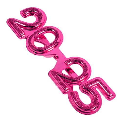FRCOLOR Partybrille aus Robustem Pc Material Tragbar Leuchtend und Lustig als Neues Jahr Kostüm Accessoire und Party Dekoration für Erwachsene und Jugendliche von FRCOLOR
