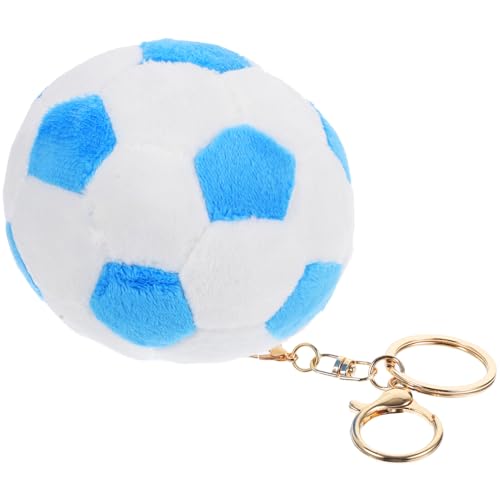 FRCOLOR Plüsch Fußball Schlüsselanhänger Dekorativer Hängeanhänger für Taschen Multifunktionaler Fußball Schmuck Süßes für Sportliebhaber FRCOLOR Plüsch Fußball Schlüsselanhänger Dekorativer Hängeanhänger für Taschen Multifunktionaler Fußball Schmuck Süßes für Sportliebhaber von FRCOLOR