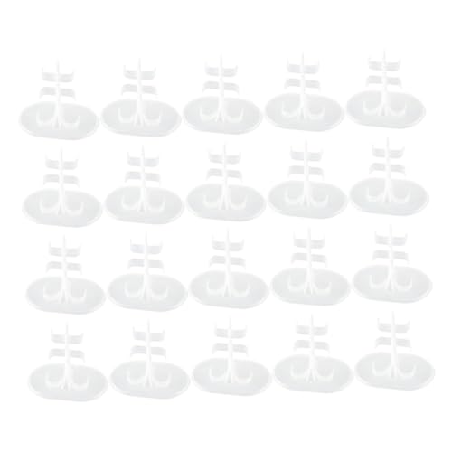 FRCOLOR Praktischer PVC Puppenständer Teilig Transparent Stabiler Puppenhalter Für Doll Display Und Miniaturhaus Zubehör von FRCOLOR