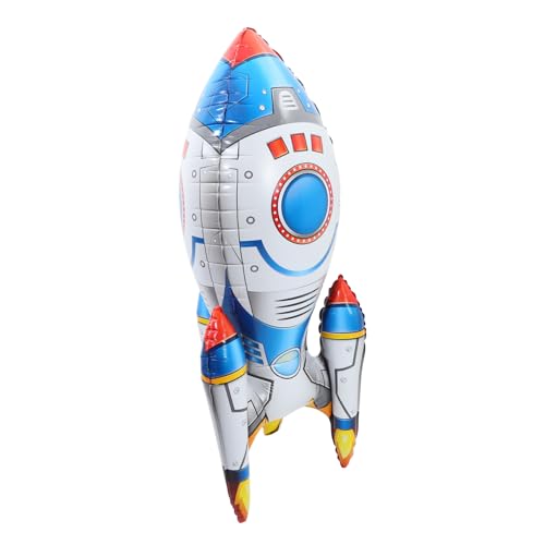 FRCOLOR Raketenballon für Kindergeburtstag Weltraum Thema Partydekoration Leichtes Stabiles Design für Innen Außen Geeignet Glänzender Großer Luftballon für Jungen Geburtstagsfeier FRCOLOR Raketenballon für Kindergeburtstag Weltraum Thema Partydekoration Leichtes Stabiles Design für Innen Außen Geeignet Glänzender Großer Luftballon für Jungen Geburtstagsfeier von FRCOLOR