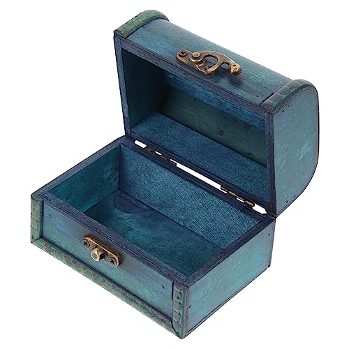 FRCOLOR Retro Schmuckbox Holz Vintage Aufbewahrungsbox für Schmuck Kleinigkeiten Kompakte Leichte Schmuckschatulle für Ohrringe Ringe Anhänger Stilvolle Dekoration FRCOLOR Retro Schmuckbox Holz Vintage Aufbewahrungsbox für Schmuck Kleinigkeiten Kompakte Leichte Schmuckschatulle für Ohrringe Ringe Anhänger Stilvolle Dekoration von FRCOLOR