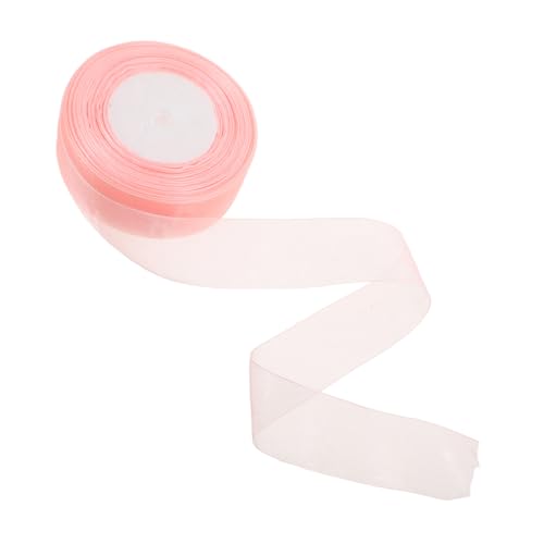 FRCOLOR Rosa Band: 45,7 M Transparentes Chiffonband Zum Basteln, Für Geschenkverpackungen, Blumenarrangements, Hochzeitsdekorationen, Geburtstagsgeschenkverpackungen FRCOLOR Rosa Band: 45,7 M Transparentes Chiffonband Zum Basteln, Für Geschenkverpackungen, Blumenarrangements, Hochzeitsdekorationen, Geburtstagsgeschenkverpackungen von FRCOLOR