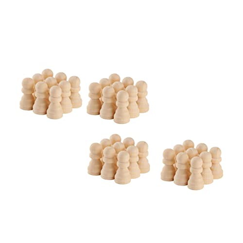 FRCOLOR Selbstgemacht Schachfiguren aus Holz 50 Stück Unfertige Holzmalerei für Kinder Kreativ Gestalten Bastelspielzeug für Weihnachtsdekoration und Kreativprojekte FRCOLOR Selbstgemacht Schachfiguren aus Holz 50 Stück Unfertige Holzmalerei für Kinder Kreativ Gestalten Bastelspielzeug für Weihnachtsdekoration und Kreativprojekte von FRCOLOR