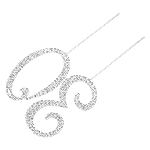 FRCOLOR Silberner Jahre Geburtstag Cake Topper mit Funkelnden Strasssteinen Wiederverwendbar Einfach Einzustecken Elegante Partydekoration für Jubiläen Hochzeiten und Feiern FRCOLOR Silberner Jahre Geburtstag Cake Topper mit Funkelnden Strasssteinen Wiederverwendbar Einfach Einzustecken Elegante Partydekoration für Jubiläen Hochzeiten und Feiern von FRCOLOR