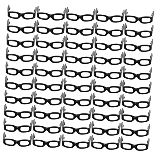 FRCOLOR Simulierte Brille Puppenzubehör Pack DIY Doll Fittings Leicht Tragbar Kompatibel mit Verschiedenen Puppen für von FRCOLOR