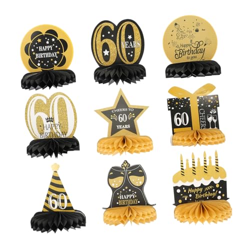 FRCOLOR Teiliges Geburtstagsparty Deko mit Schwarzem und Goldenem Honeycomb Ball Kreative Tischdeko für Geburtstag Hintergrunddekoration für Jungen und Erwachsene FRCOLOR Teiliges Geburtstagsparty Deko mit Schwarzem und Goldenem Honeycomb Ball Kreative Tischdeko für Geburtstag Hintergrunddekoration für Jungen und Erwachsene von FRCOLOR