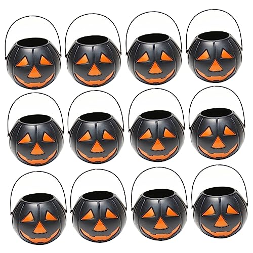 FRCOLOR Teiliges Halloween Süßigkeiten Eimer Mini Kürbis Container für Tragbare Halloween Party Dekoration und Snacks für Trick Treat und Festlichkeiten FRCOLOR Teiliges Halloween Süßigkeiten Eimer Mini Kürbis Container für Tragbare Halloween Party Dekoration und Snacks für Trick Treat und Festlichkeiten von FRCOLOR