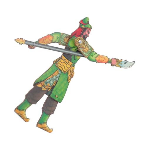 FRCOLOR Traditionelle Chinesische Schattenpuppen DIY Bastelset für Erwachsene Handgefertigte DREI königreiche Figuren Pädagogisches für Kindergarten und Grundschule von FRCOLOR