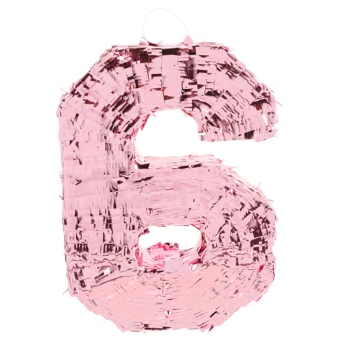 FRCOLOR Traditionelle Mexikanische Piñata Zahl Roségold Bunte Party Dekoration zum Befüllen mit Süßigkeiten Geeignet für Kindergeburtstag Fiesta und Themenfeiern FRCOLOR Traditionelle Mexikanische Piñata Zahl Roségold Bunte Party Dekoration zum Befüllen mit Süßigkeiten Geeignet für Kindergeburtstag Fiesta und Themenfeiern von FRCOLOR