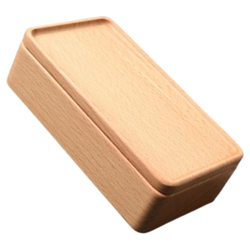 FRCOLOR Tragbare Schmuckbox aus Hochwertigem Buchenholz mit Magnetischem Verschluss Multifach Unterteilt Kompakt und Robust für Ohrringe und Ringe Reisen und Zuhause FRCOLOR Tragbare Schmuckbox aus Hochwertigem Buchenholz mit Magnetischem Verschluss Multifach Unterteilt Kompakt und Robust für Ohrringe und Ringe Reisen und Zuhause von FRCOLOR