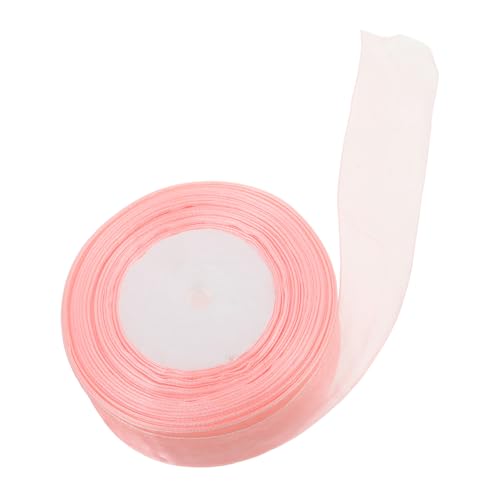 FRCOLOR Transparente Schneeband Yards Mehrzweck Geschenkband für Hochzeiten Partys Blumensträuße und Diy Projekte Champagnerfarben Langlebig und Wiederverwendbar von FRCOLOR