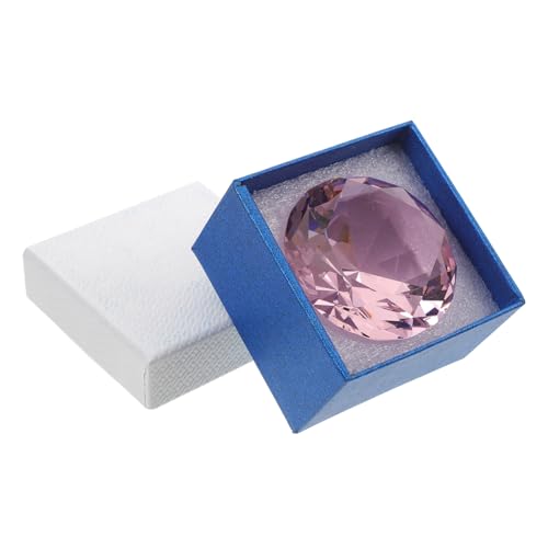 FRCOLOR Transparenter Glasdiamant für Hochzeitsdeko Kristall Diamant Tischdekoration für Partys und Besondere Anlässe Verleiht Jedem Event und von FRCOLOR