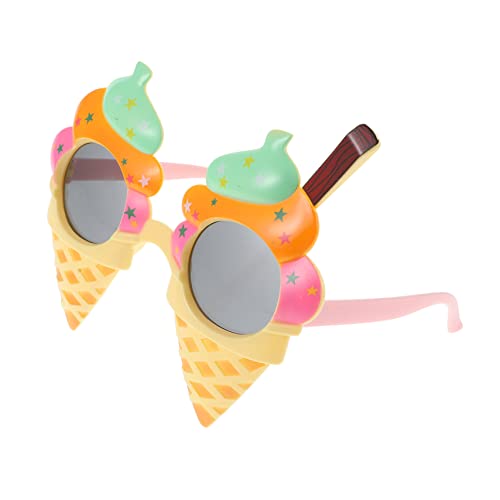 FRCOLOR Verrückte Sonnenbrille Partybrille Requisite Eisform Brille Foto Requisite Partyzubehör von FRCOLOR