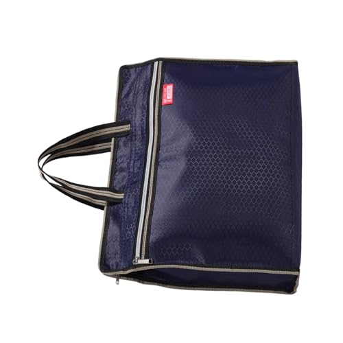 FRCOLOR Wasserdichte Oxford Stoff Dokumententasche mit Reißverschluss Doppellagige Aktenmappe mit Großer Kapazität Handliche Laptop und Papieraufbewahrungstasche für Büro Meetings und FRCOLOR Wasserdichte Oxford Stoff Dokumententasche mit Reißverschluss Doppellagige Aktenmappe mit Großer Kapazität Handliche Laptop und Papieraufbewahrungstasche für Büro Meetings und von FRCOLOR