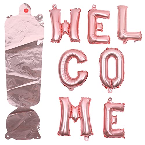 FRCOLOR Willkommen Luftballons Folienballons mit Welcome für Schulanfang und Partys Robuste Dekoration für Zuhause und Veranstaltungen als Fotorequisiten FRCOLOR Willkommen Luftballons Folienballons mit Welcome für Schulanfang und Partys Robuste Dekoration für Zuhause und Veranstaltungen als Fotorequisiten von FRCOLOR