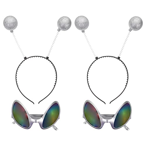 FRCOLOR ?erirdische Gl?ser Und ?erirdischen Gl?ser Und Stirnband Alien Gl?ser Stirnband Party Boppers Stirnband ?erirdische Brille FRCOLOR ?erirdische Gl?ser Und ?erirdischen Gl?ser Und Stirnband Alien Gl?ser Stirnband Party Boppers Stirnband ?erirdische Brille von FRCOLOR