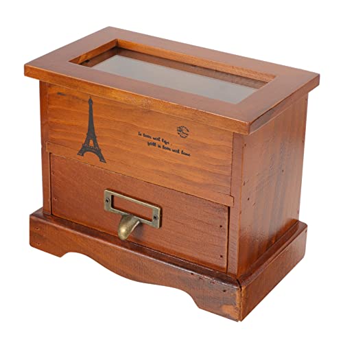 FRCOLOR schmuckschatulle aus holz Schublade Schreibtisch Kommode Schmuck-Organizer Schmuckhalter Juwelierorganisator Aufbewahrungsboxen mit Deckel Kiefernholz FRCOLOR schmuckschatulle aus holz Schublade Schreibtisch Kommode Schmuck-Organizer Schmuckhalter Juwelierorganisator Aufbewahrungsboxen mit Deckel Kiefernholz von FRCOLOR