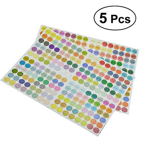 Frcolor Ätherische Öle Etiketten , 5 Blatt mehrere Flaschenverschluss Aufkleber Aufkleber Frcolor Ätherische Öle Etiketten , 5 Blatt mehrere Flaschenverschluss Aufkleber Aufkleber von FRCOLOR