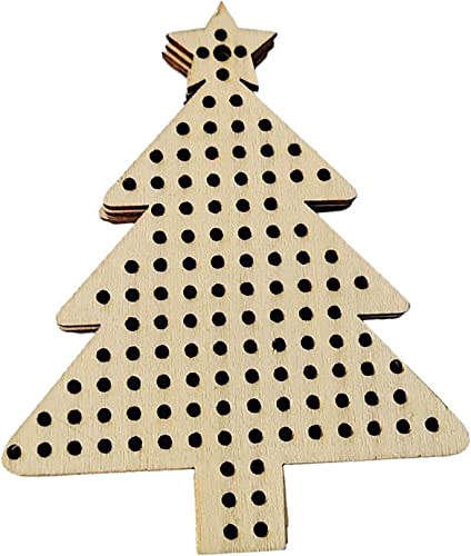 12 Stück Weihnachten Holz Hängende Ornament Holz Kreuzstich Anhänger Unlackiertes Holzschild für DIY Handwerk Hochzeit Weihnachten Hängende Dekor - Weihnachtsbaum 12 Stück Weihnachten Holz Hängende Ornament Holz Kreuzstich Anhänger Unlackiertes Holzschild für DIY Handwerk Hochzeit Weihnachten Hängende Dekor - Weihnachtsbaum von FRECI