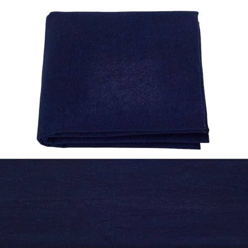 FREEBLOSS 1.2 Yards Sashiko Stoff Sashiko Ausbesserungsset Patchwork Baumwoll Quiltstoff Vorgeschnitten Zum Nähen Quiltzubehör Dunkelblaue Stoffe Quadrate 20" breit von FREEBLOSS