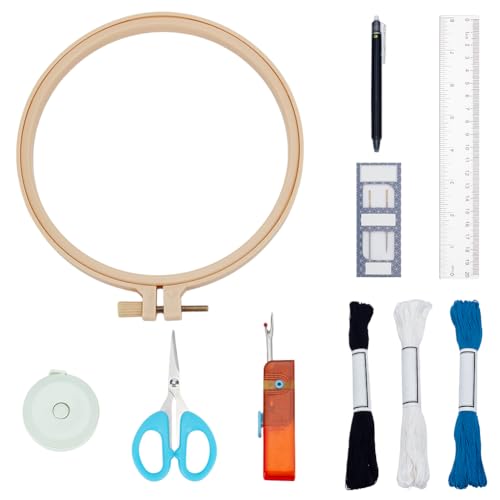 FREEBLOSS 10 Stück Sashiko Stickwerkzeug Set Sashiko Set Für Anfänger Sashiko Nadel Sashiko Garn Set Sashiko Nähset Sashiko Nadel Baumwollfaden Löschbarer Stift Komplette Sashiko Werkzeuge FREEBLOSS 10 Stück Sashiko Stickwerkzeug Set Sashiko Set Für Anfänger Sashiko Nadel Sashiko Garn Set Sashiko Nähset Sashiko Nadel Baumwollfaden Löschbarer Stift Komplette Sashiko Werkzeuge von FREEBLOSS