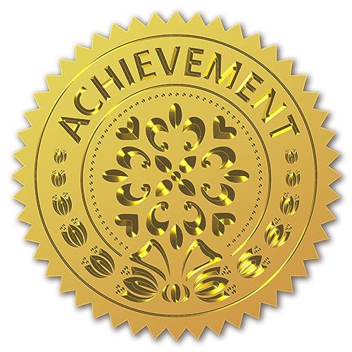 FREEBLOSS 100 Stück Wachssiegel Selbstklebend Achievement Zertifikat Siegel Gold Siegel Aufkleber Geschenk Briefumschlag Aufkleber Siegel Aufkleber für Postkarte Zertifikat 5cm FREEBLOSS 100 Stück Wachssiegel Selbstklebend Achievement Zertifikat Siegel Gold Siegel Aufkleber Geschenk Briefumschlag Aufkleber Siegel Aufkleber für Postkarte Zertifikat 5cm von FREEBLOSS
