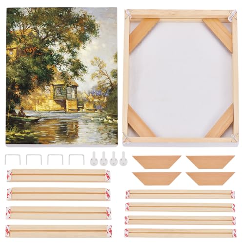 FREEBLOSS 2 Set Keilrahmen Für Leinwand Keilrahmenleisten Aus Holz Leinwandrahmen Set Holzrahmen Für Leinwandbilder DIY Keilrahmen Für Leinwandgemälde FREEBLOSS 2 Set Keilrahmen Für Leinwand Keilrahmenleisten Aus Holz Leinwandrahmen Set Holzrahmen Für Leinwandbilder DIY Keilrahmen Für Leinwandgemälde von FREEBLOSS