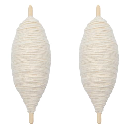 FREEBLOSS 2 Stück Sashiko Garn Sashiko Strang 220 Meter Reines Weiß Nähgarn Baumwoll Stickgarn Japanisches Quilting Und Stick Sashiko Kit Zubehör von FREEBLOSS