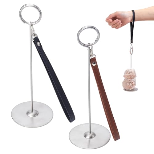 FREEBLOSS 2 Stück Tragbarer Garnhalter Fürs Handgelenk Mit Handschlaufe Garnspinner Garnknäuelhalter Fürs Handgelenk Garnballenwickler Zum Häkeln Garn Organizer Aufbewahrung Strickzubehör FREEBLOSS 2 Stück Tragbarer Garnhalter Fürs Handgelenk Mit Handschlaufe Garnspinner Garnknäuelhalter Fürs Handgelenk Garnballenwickler Zum Häkeln Garn Organizer Aufbewahrung Strickzubehör von FREEBLOSS