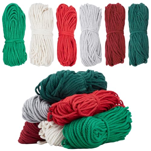 FREEBLOSS 3mm X 180 m Natürliche Makramee Kordel Weihnachtliche Farben Makramee Seil Aus Reiner Baumwolle 6 Farben Zum Aufhängen An Der Wand. Pflanzenhalter Weihnachtsschmuck Alles Zum FREEBLOSS 3mm X 180 m Natürliche Makramee Kordel Weihnachtliche Farben Makramee Seil Aus Reiner Baumwolle 6 Farben Zum Aufhängen An Der Wand. Pflanzenhalter Weihnachtsschmuck Alles Zum von FREEBLOSS