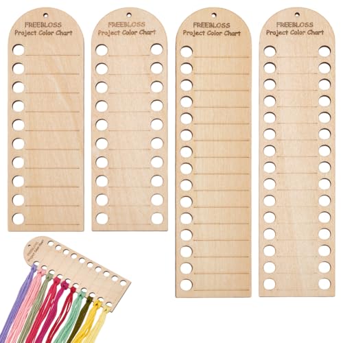 FREEBLOSS 4 Stück Projekt Farbkarte Löschbar Und Wiederverwendbar Holztemperatur Decken Farbkarte Wollfarbton Organizer Karte Deckenplaner Für Garn Häkeln Strickzubehör 10/20/15/30 Löcher FREEBLOSS 4 Stück Projekt Farbkarte Löschbar Und Wiederverwendbar Holztemperatur Decken Farbkarte Wollfarbton Organizer Karte Deckenplaner Für Garn Häkeln Strickzubehör 10/20/15/30 Löcher von FREEBLOSS