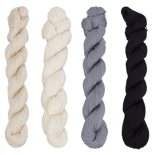 FREEBLOSS 4 Stück Sashiko Garn In 4 Farben Sashiko Strang 4 x 100 m Stickgarn Aus Reiner Baumwolle Japanisches Sashiko Garn Grundfarben Sashiko Set Zum Quilten FREEBLOSS 4 Stück Sashiko Garn In 4 Farben Sashiko Strang 4 x 100 m Stickgarn Aus Reiner Baumwolle Japanisches Sashiko Garn Grundfarben Sashiko Set Zum Quilten von FREEBLOSS