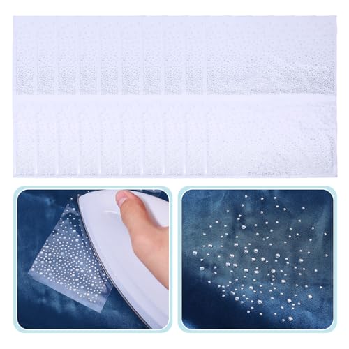 FREEBLOSS Glitzer-Strass-Bügelbilder, 10 Blatt, Wärmeübertragung, Strass, Hotfix-Applikationen, Hot Melt Sparkle, flach, kein Nähen, DIY Bling Patches für T-Shirts, Hüte, Taschen, 20 Stück FREEBLOSS Glitzer-Strass-Bügelbilder, 10 Blatt, Wärmeübertragung, Strass, Hotfix-Applikationen, Hot Melt Sparkle, flach, kein Nähen, DIY Bling Patches für T-Shirts, Hüte, Taschen, 20 Stück von FREEBLOSS