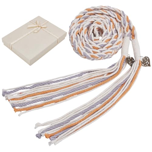 FREEBLOSS Lasso Seil Für Die Hochzeit Mit Exquisiter Geschenkbox Makramee Kordel Zur Handfasting Zeremonie Hochzeits Einheitskordel Für Traditionelles Brautgeschenk FREEBLOSS Lasso Seil Für Die Hochzeit Mit Exquisiter Geschenkbox Makramee Kordel Zur Handfasting Zeremonie Hochzeits Einheitskordel Für Traditionelles Brautgeschenk von FREEBLOSS