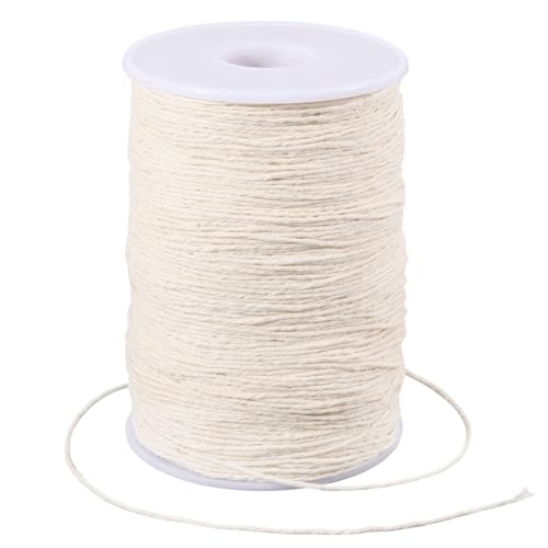 FREEBLOSS Sashiko-Garn, 100 % Baumwolle, Stickgarn, 7 Stränge, weiß, für Handarbeiten, Sashiko-Zubehör, 220 m von FREEBLOSS