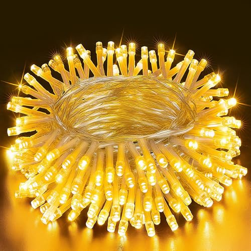 FREMON Lichterkette außen und Innen, 8 Modi LED Lichterkette, IP44 Wasserdicht Weihnachtsbeleuchtung Außen, Fairy Lights für Weihnachtsbaum, Deko, Garten, Balkon, Party (Warmweiß 20M 200LEDs) FREMON Lichterkette außen und Innen, 8 Modi LED Lichterkette, IP44 Wasserdicht Weihnachtsbeleuchtung Außen, Fairy Lights für Weihnachtsbaum, Deko, Garten, Balkon, Party (Warmweiß 20M 200LEDs) von FREMON