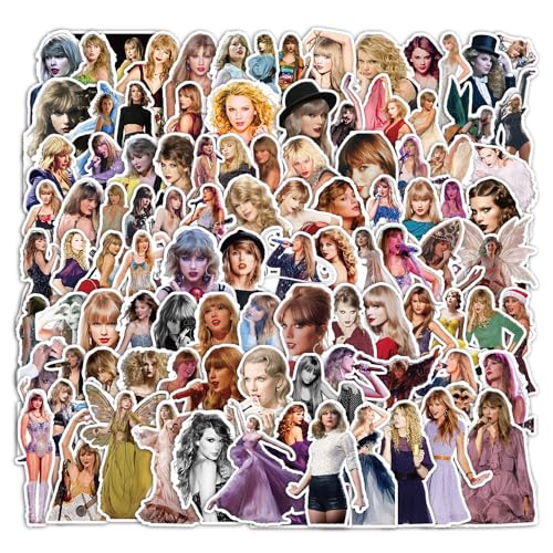 Taylor kleine Aufkleber, dekorative Abdeckaufkleber zum Personalisieren von Laptop, Sammelalbum, Tagesplaner, 100 Stück Taylor kleine Aufkleber, dekorative Abdeckaufkleber zum Personalisieren von Laptop, Sammelalbum, Tagesplaner, 100 Stück von FRESHOER