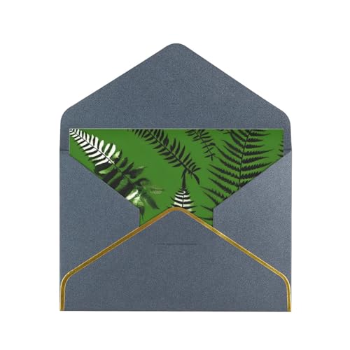 FRESQA Natürliche Pflanzen-Silhouette, Farnblätter, ideal für Hochzeiten, Freundschaften und Feiertage, hergestellt aus hochwertigem Perlglanz-Papier FRESQA Natürliche Pflanzen-Silhouette, Farnblätter, ideal für Hochzeiten, Freundschaften und Feiertage, hergestellt aus hochwertigem Perlglanz-Papier von FRESQA